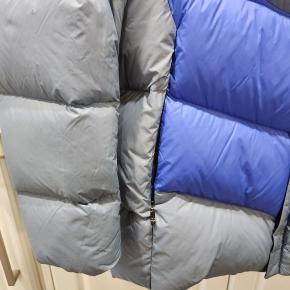 BOSS Logo-Patch Reversible Hooded Padded Jacket - Picture 4 of 15